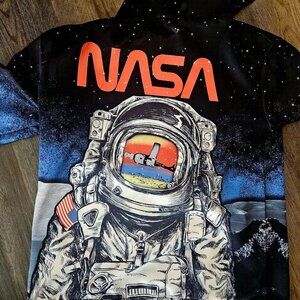 NASA space scene hoodie